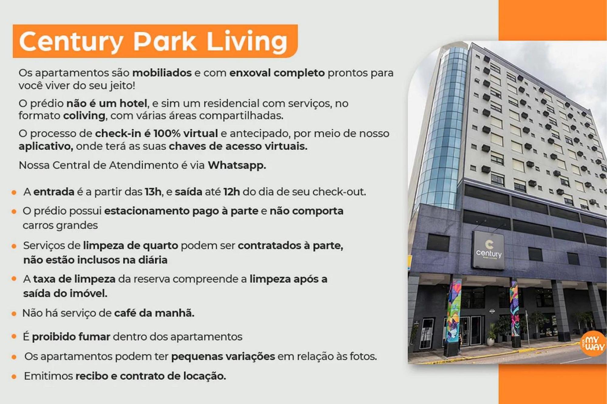 Coliving Century Park By My Way Villa Porto Alegre Luaran gambar